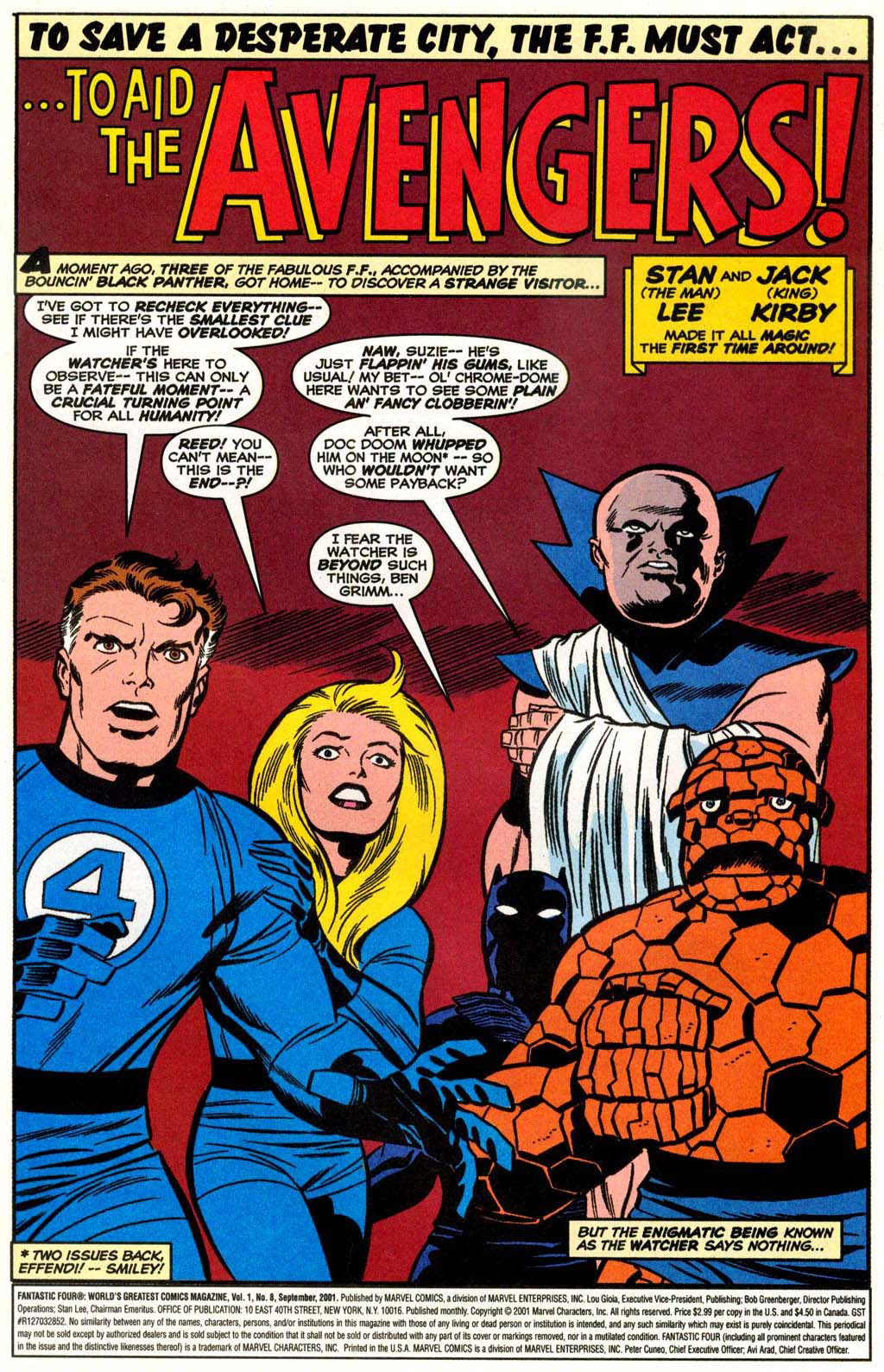 Bruce Timm — Fantastic Four-Ever – Greg Goldstein's Comic Art Gallery