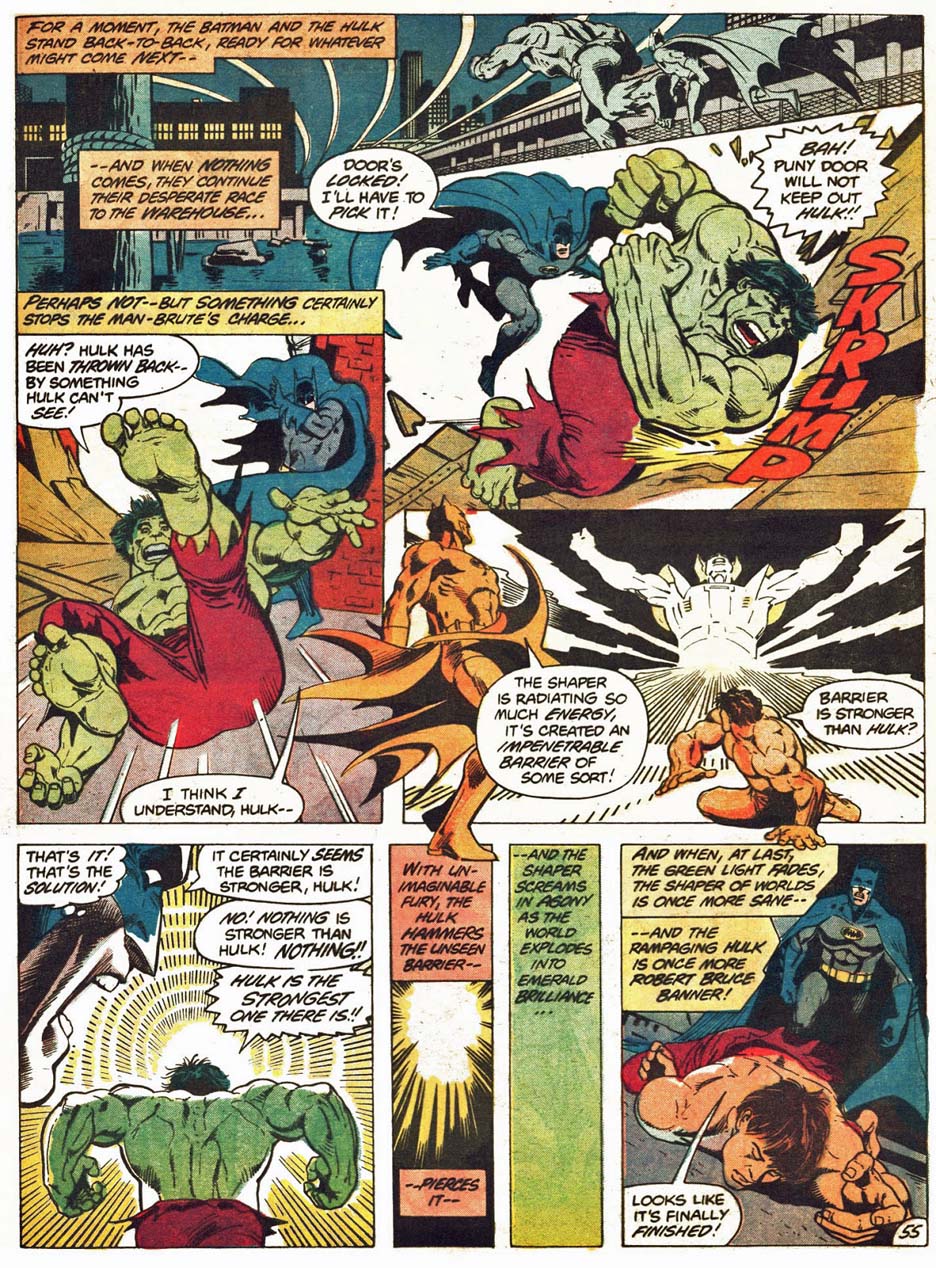 José García-López — Hulk Vs… Batman – Greg Goldstein's Comic Art Gallery