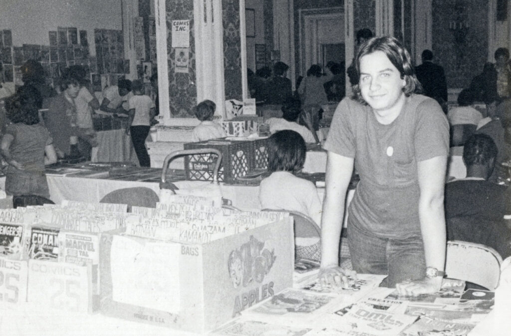 Greg Goldstein at Phil Seuling New York Comic Book Convention 1975