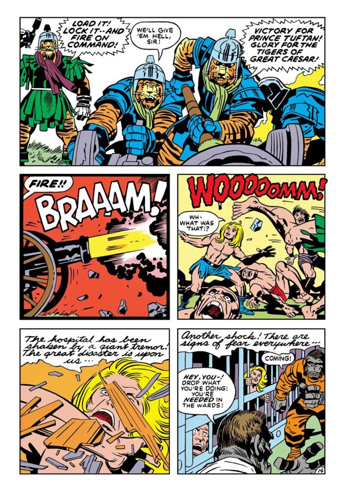 Jack Kirby Kamandi #16 Page