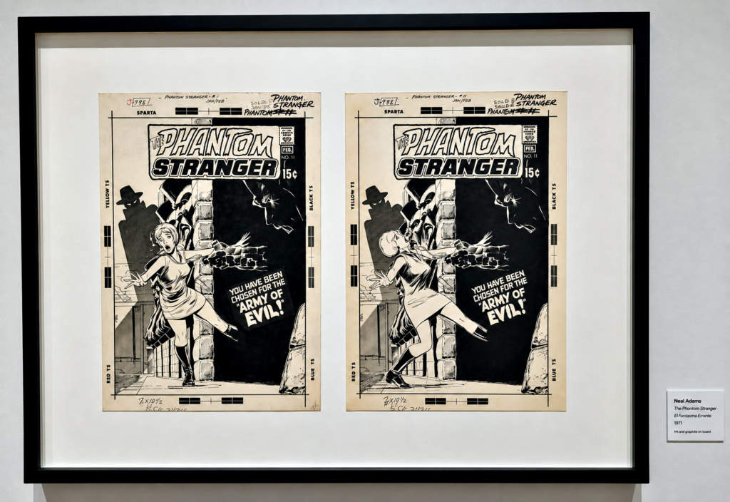 Original art on display at the Lucas Museum of Narrative Arts, September 2026, Los Angeles. Photo by Greg Goldstein.