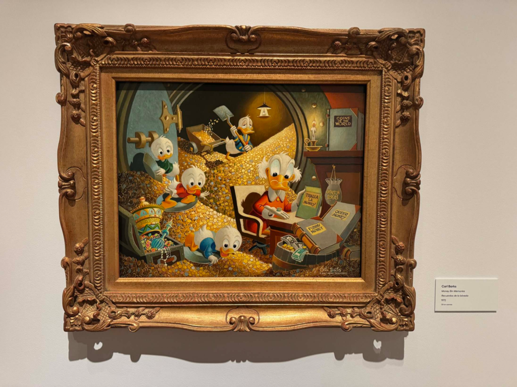 Original art on display at the Lucas Museum of Narrative Arts, September 2026, Los Angeles. Photo by Greg Goldstein.
