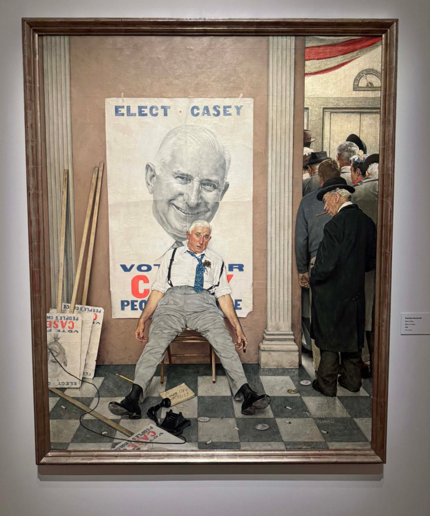 Original art on display at the Lucas Museum of Narrative Arts, September 2026, Los Angeles. Photo by Greg Goldstein.