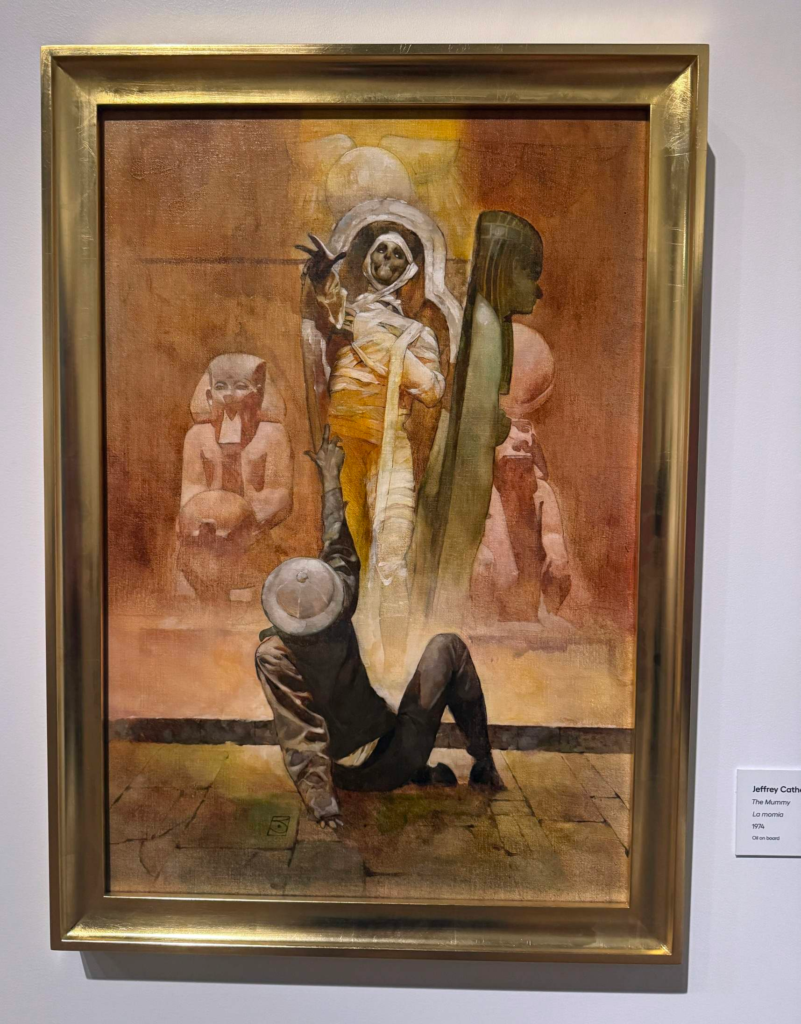 Original art on display at the Lucas Museum of Narrative Arts, September 2026, Los Angeles. Photo by Greg Goldstein.