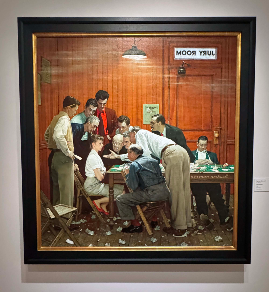 Original art on display at the Lucas Museum of Narrative Arts, September 2026, Los Angeles. Photo by Greg Goldstein.