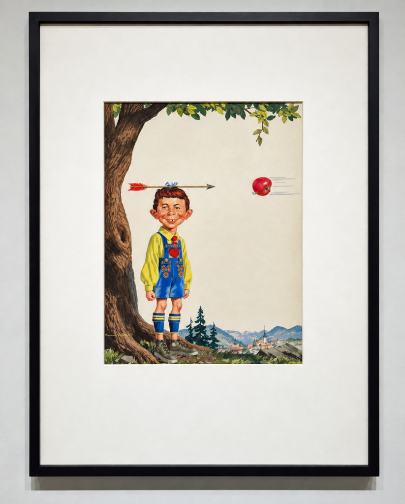 Original art on display at the Lucas Museum of Narrative Arts, September 2026, Los Angeles. Photo by Greg Goldstein.