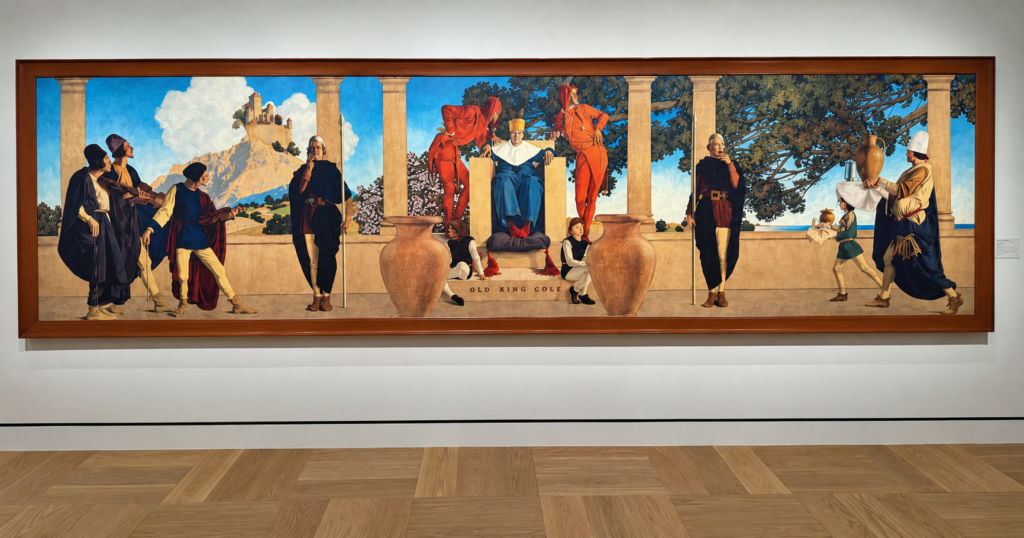 Original art on display at the Lucas Museum of Narrative Arts, September 2026, Los Angeles. Photo by Greg Goldstein.