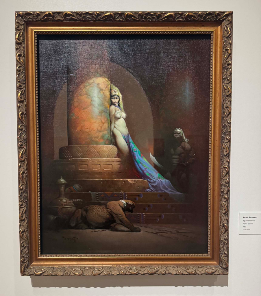 Original art on display at the Lucas Museum of Narrative Arts, September 2026, Los Angeles. Photo by Greg Goldstein.