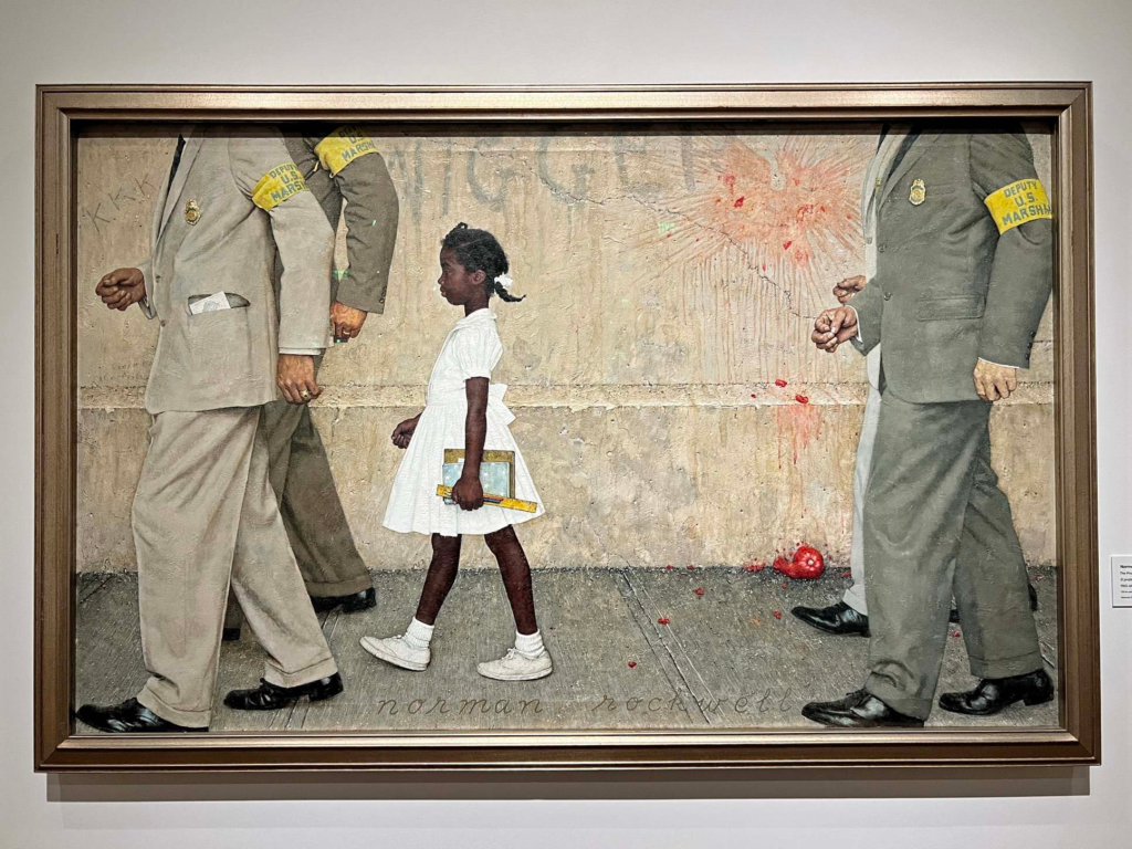 Original art on display at the Lucas Museum of Narrative Arts, September 2026, Los Angeles. Photo by Greg Goldstein.