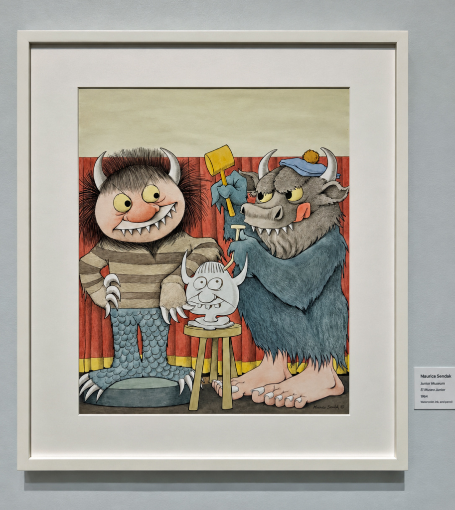 Original art on display at the Lucas Museum of Narrative Arts, September 2026, Los Angeles. Photo by Greg Goldstein.