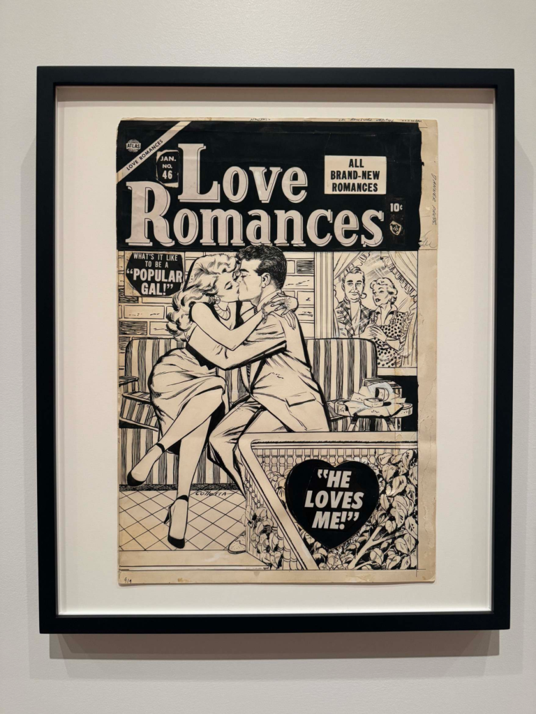 Original art on display at the Lucas Museum of Narrative Arts, September 2026, Los Angeles. Photo by Greg Goldstein.