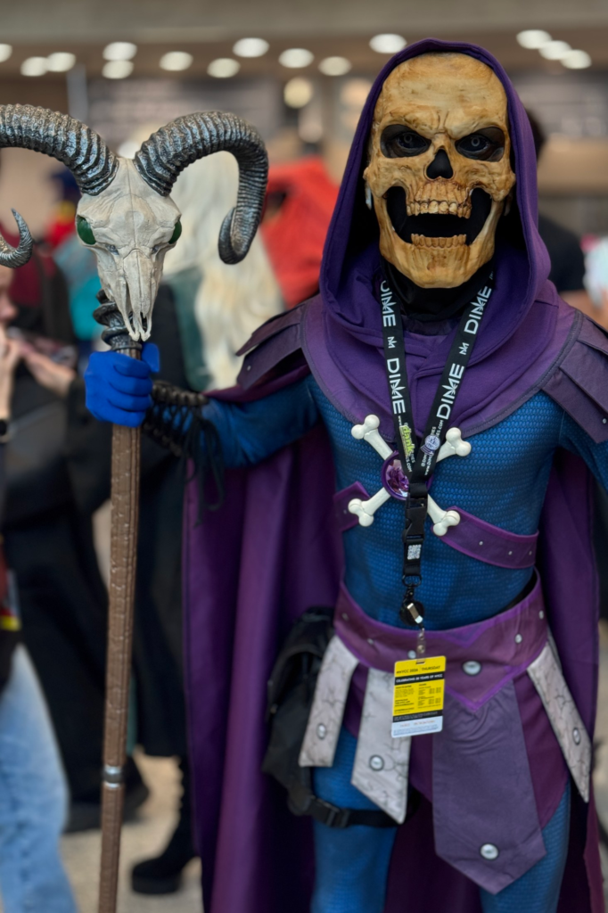 Cosplay photo by Greg Goldstein, New York Comic Con, 2026.