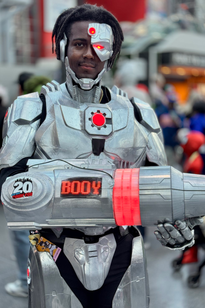 Cosplay photo by Greg Goldstein, New York Comic Con, 2026.