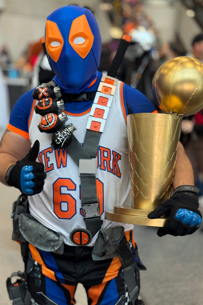 Cosplay photo by Greg Goldstein, New York Comic Con, 2026.